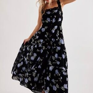 Free People Morning Meadows Maxi Dress (Small)